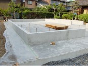 Ｋ様邸基礎工事完了